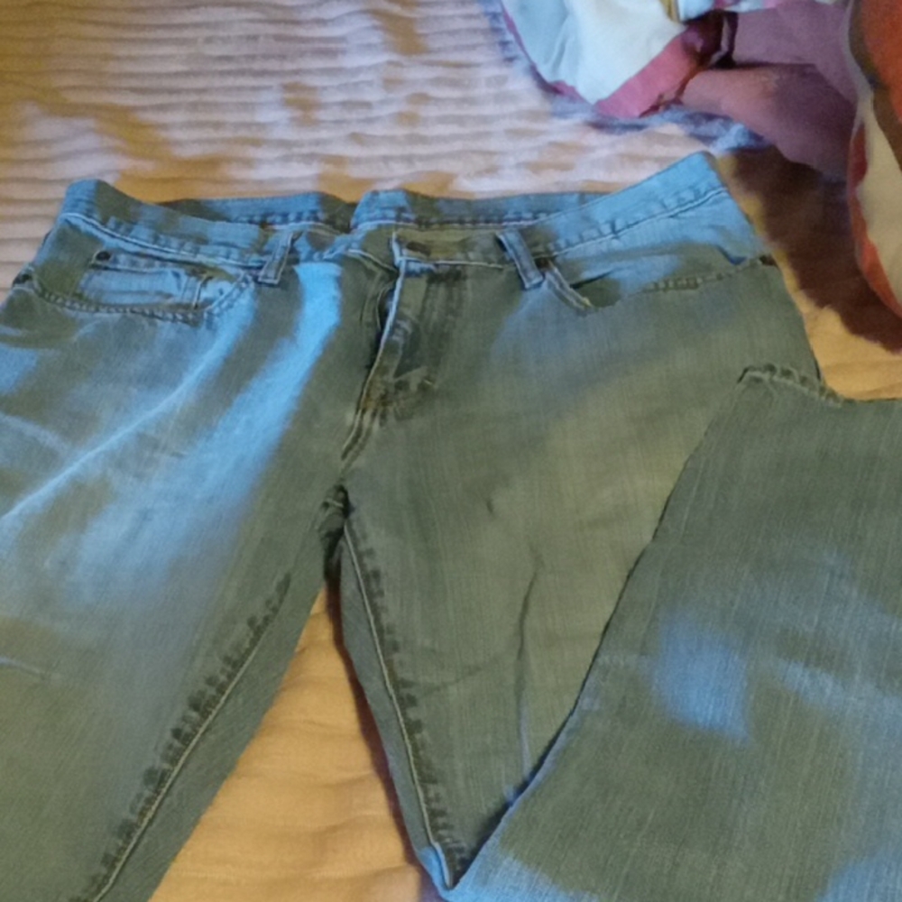 Old Navy Men Light Wash 34×30 Preowned  Straight Leg